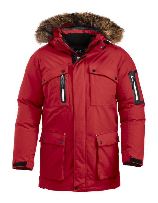 Clique Malamute – Varm Unisex Expedition Parkas för Kallt Väder - Röd