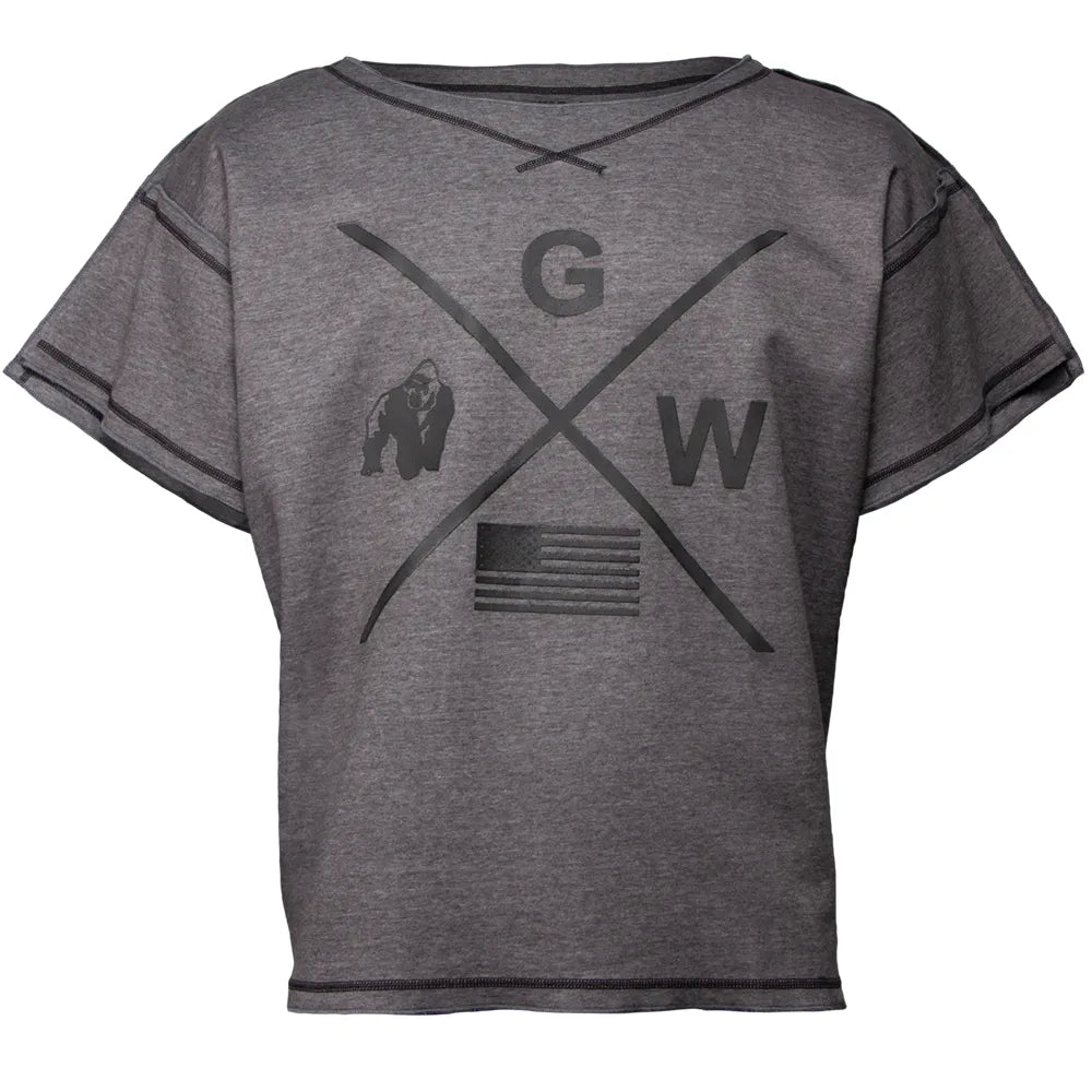 Gorilla Wear Sheldon Work Out Top T-shirt, grey