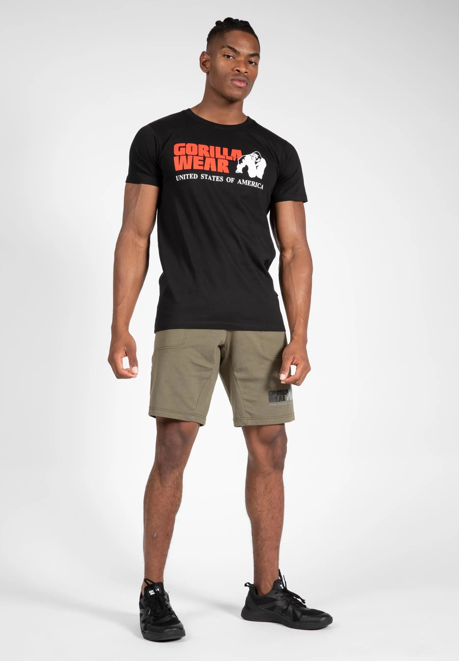 Gorilla Wear Classic T-Shirt, black