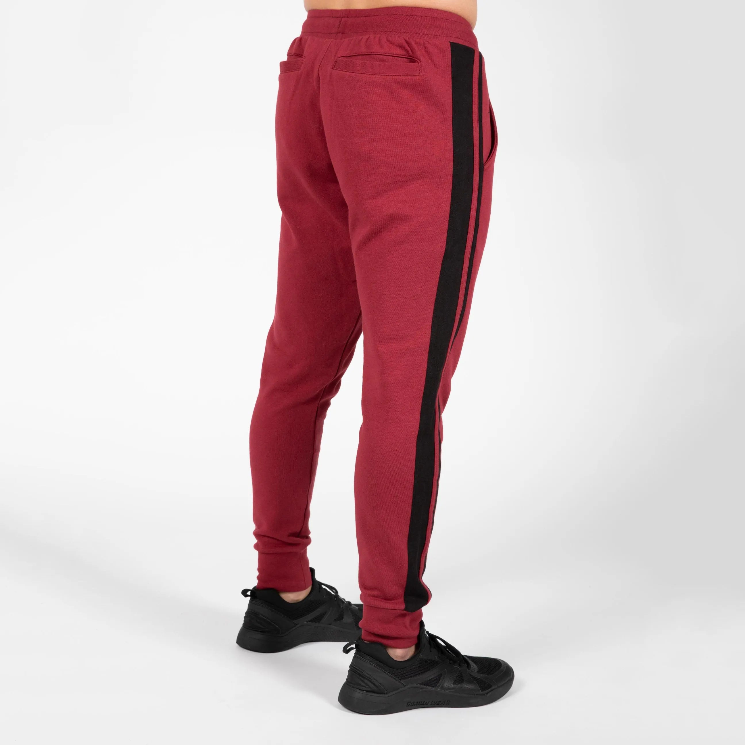 Gorilla Wear Banks Pants/Träningsbyxor, burgundy red/black