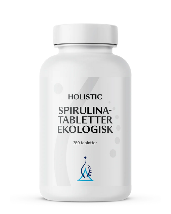 Holistic Spirulina ekologisk, 250 tabletter
