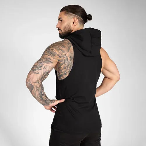 Gorilla Wear - Rogers Hooded Tank Top, black
