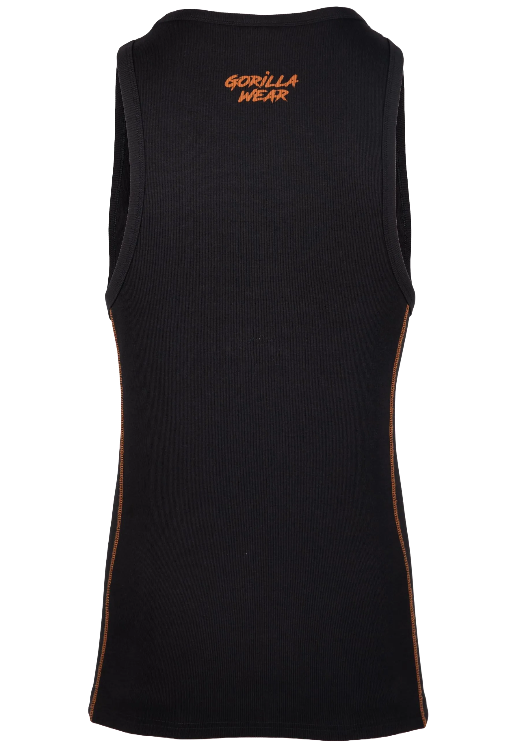 Gorilla Wear - Monterey Tank Top/Linne, black/orange