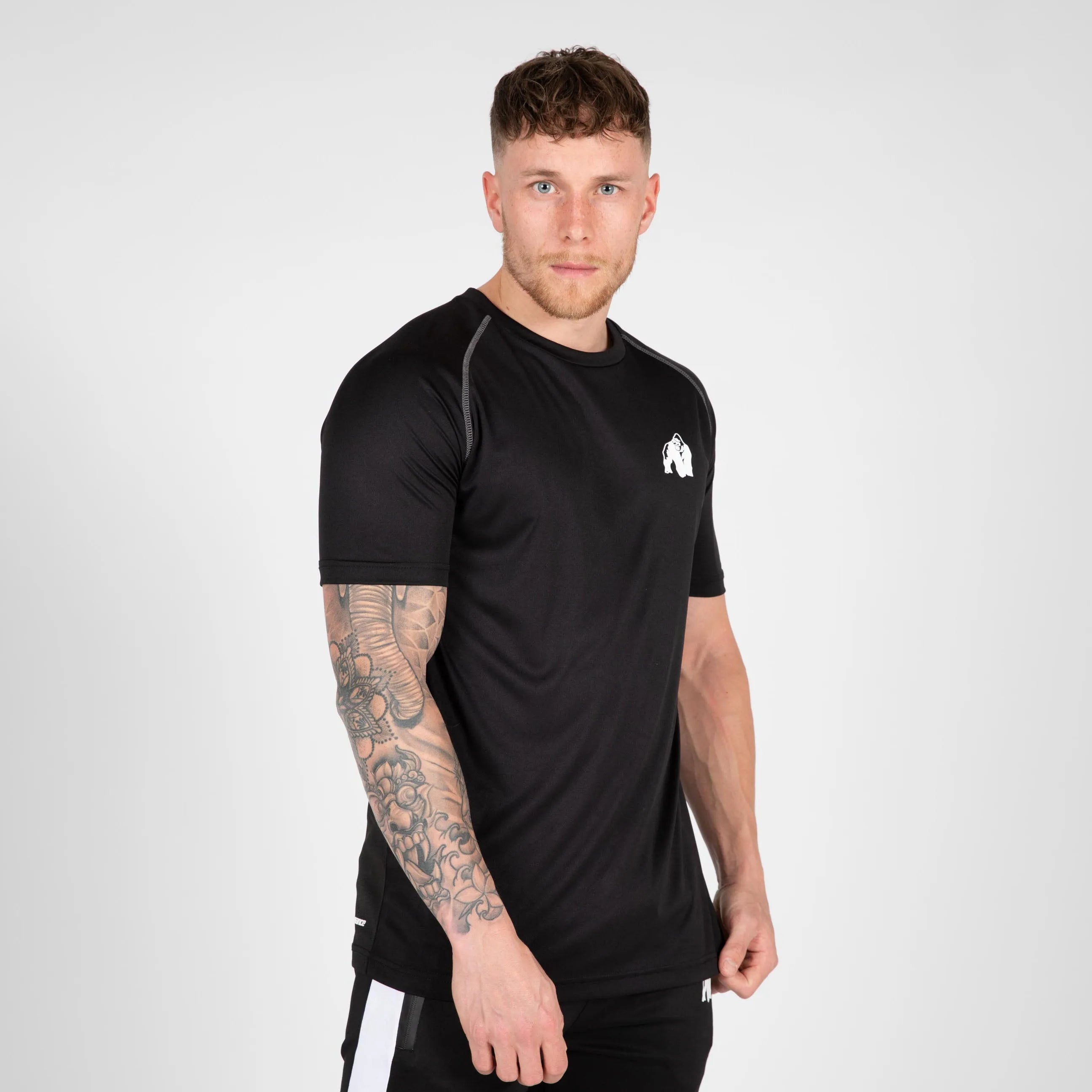 Gorilla Wear Performance T-Shirt, black/grey