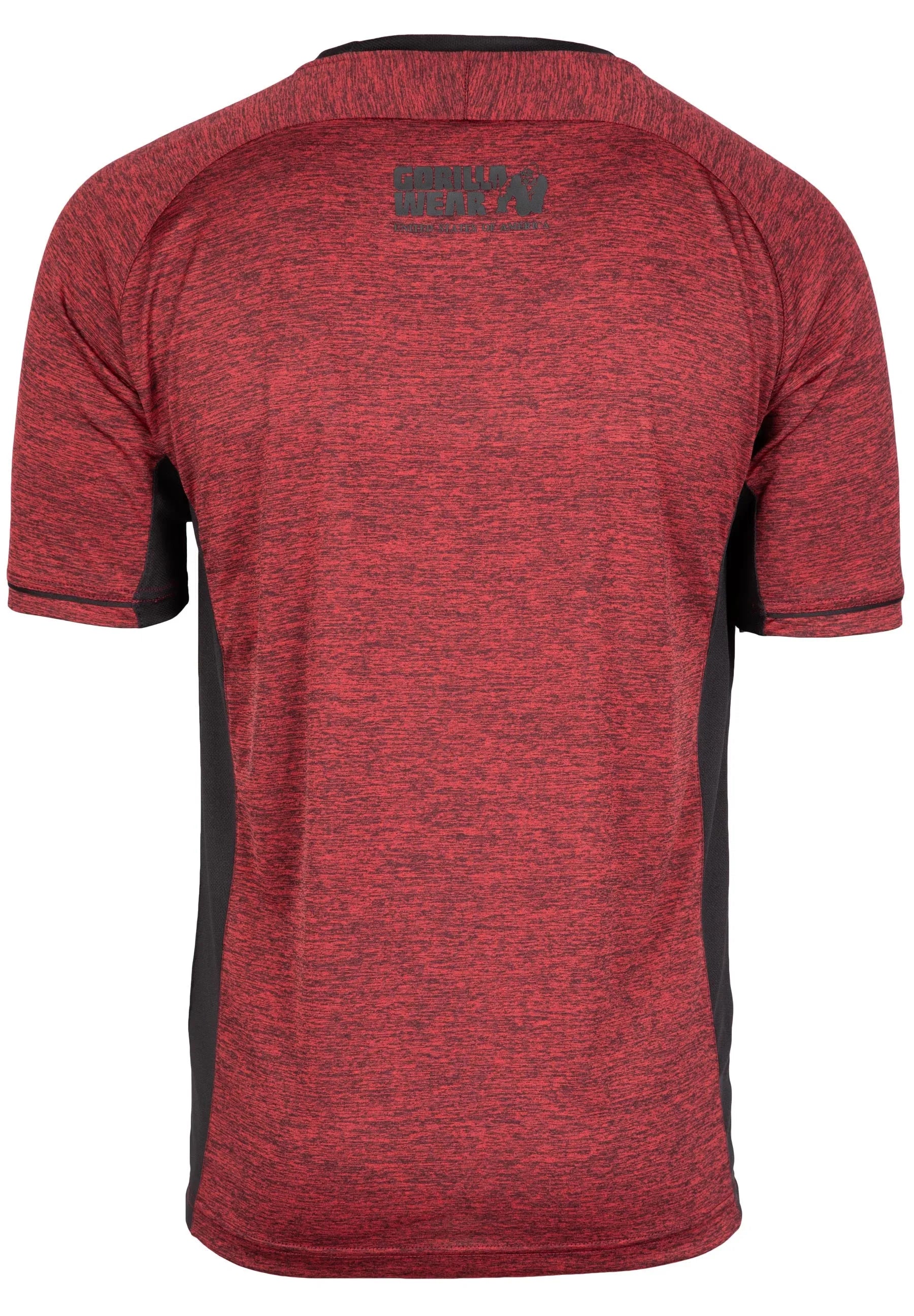 Gorilla Wear Fremont T-Shirt, burgundy red/black