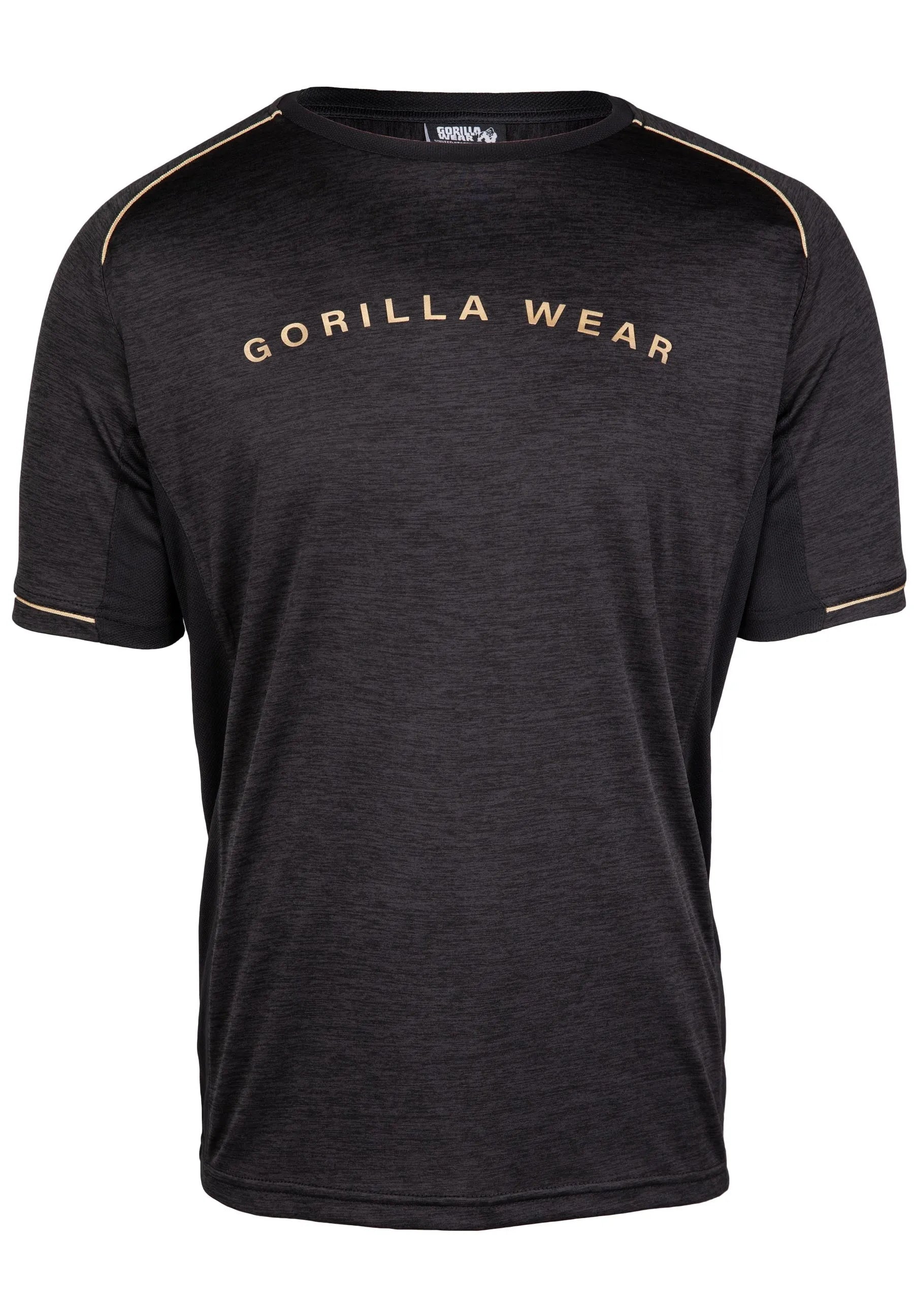 Gorilla Wear Fremont T-Shirt, black/gold