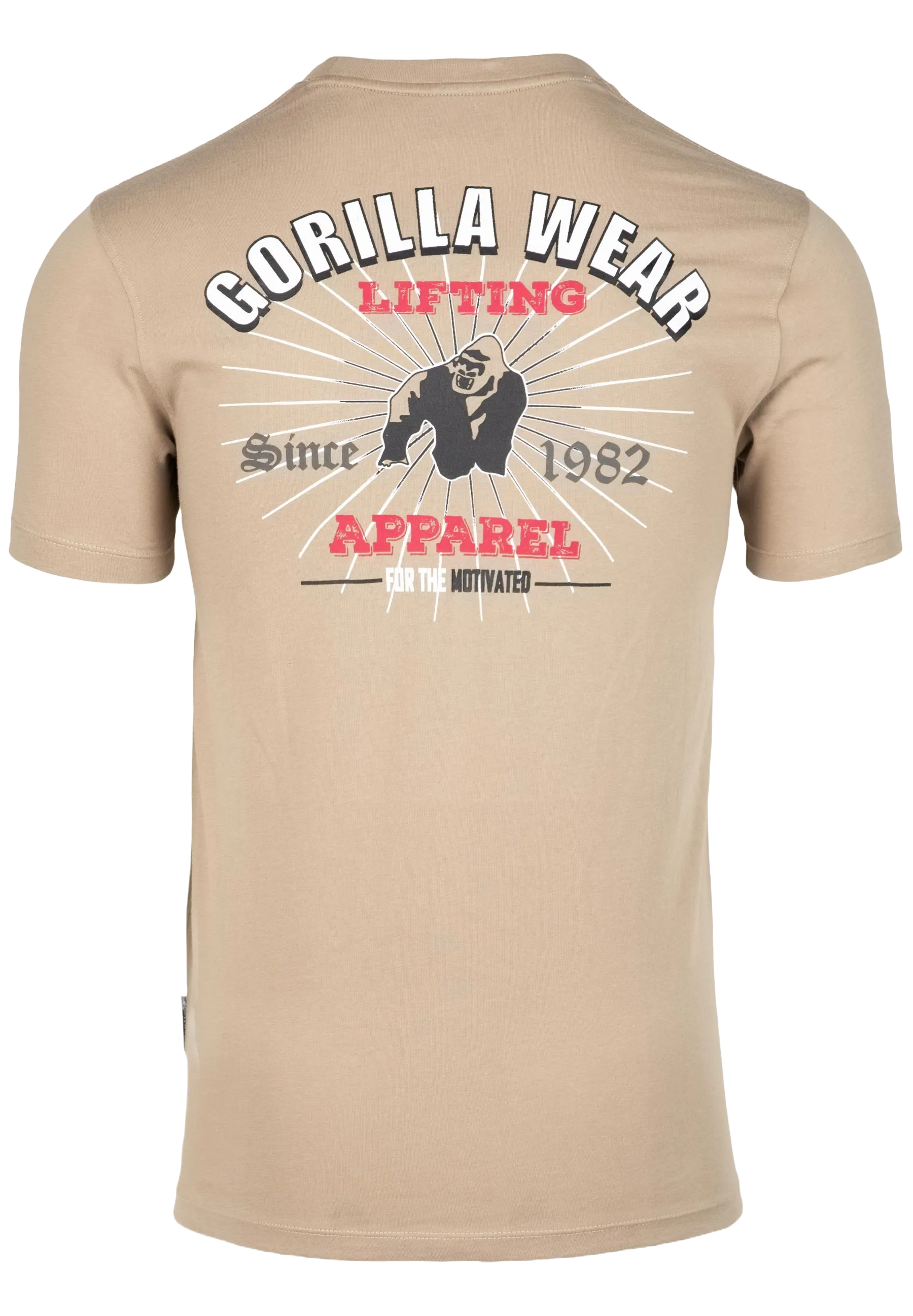 Gorilla Wear Oregon T-Shirt, beige