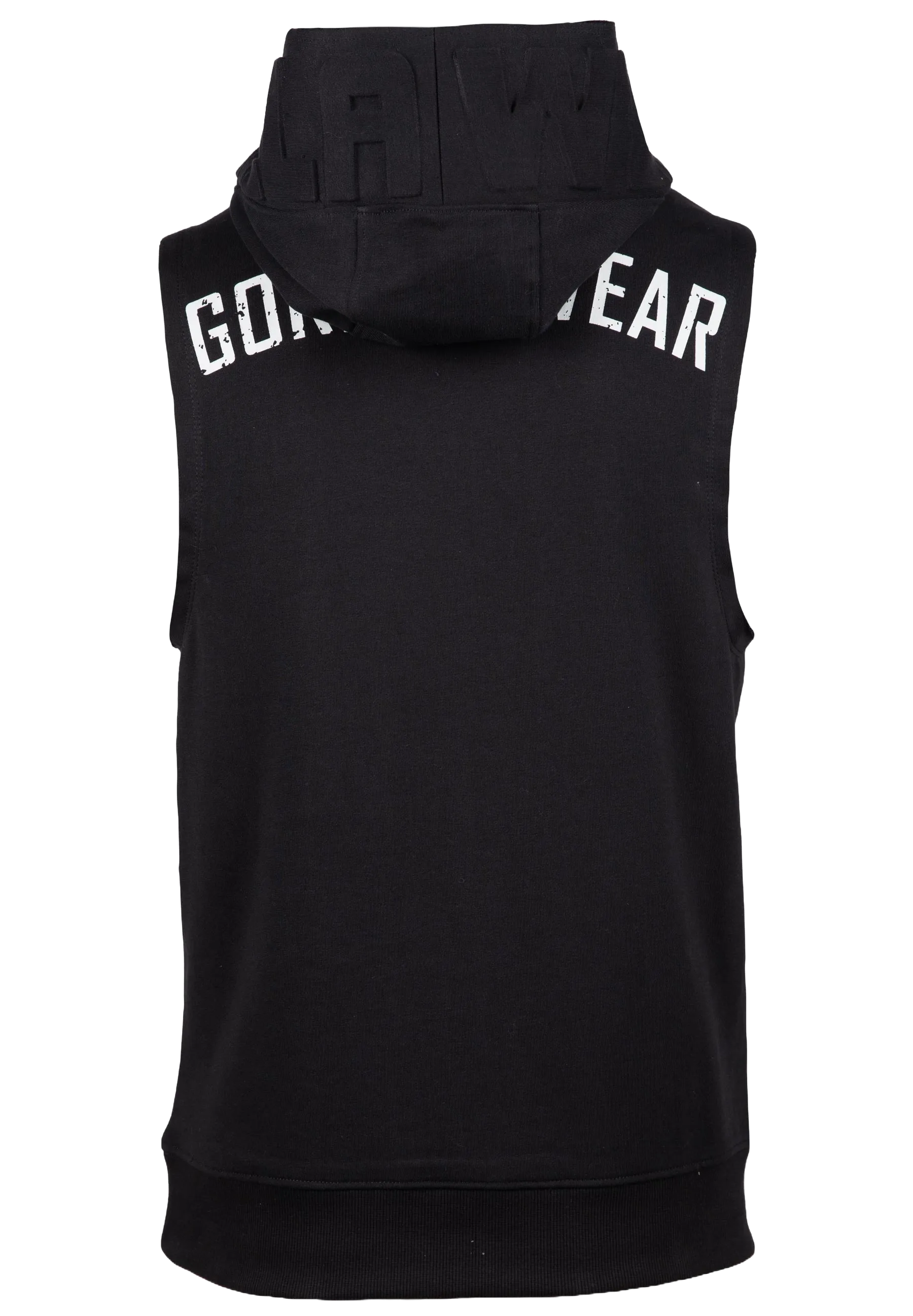 Gorilla Wear Marshall Sleeveless Hoodie, black