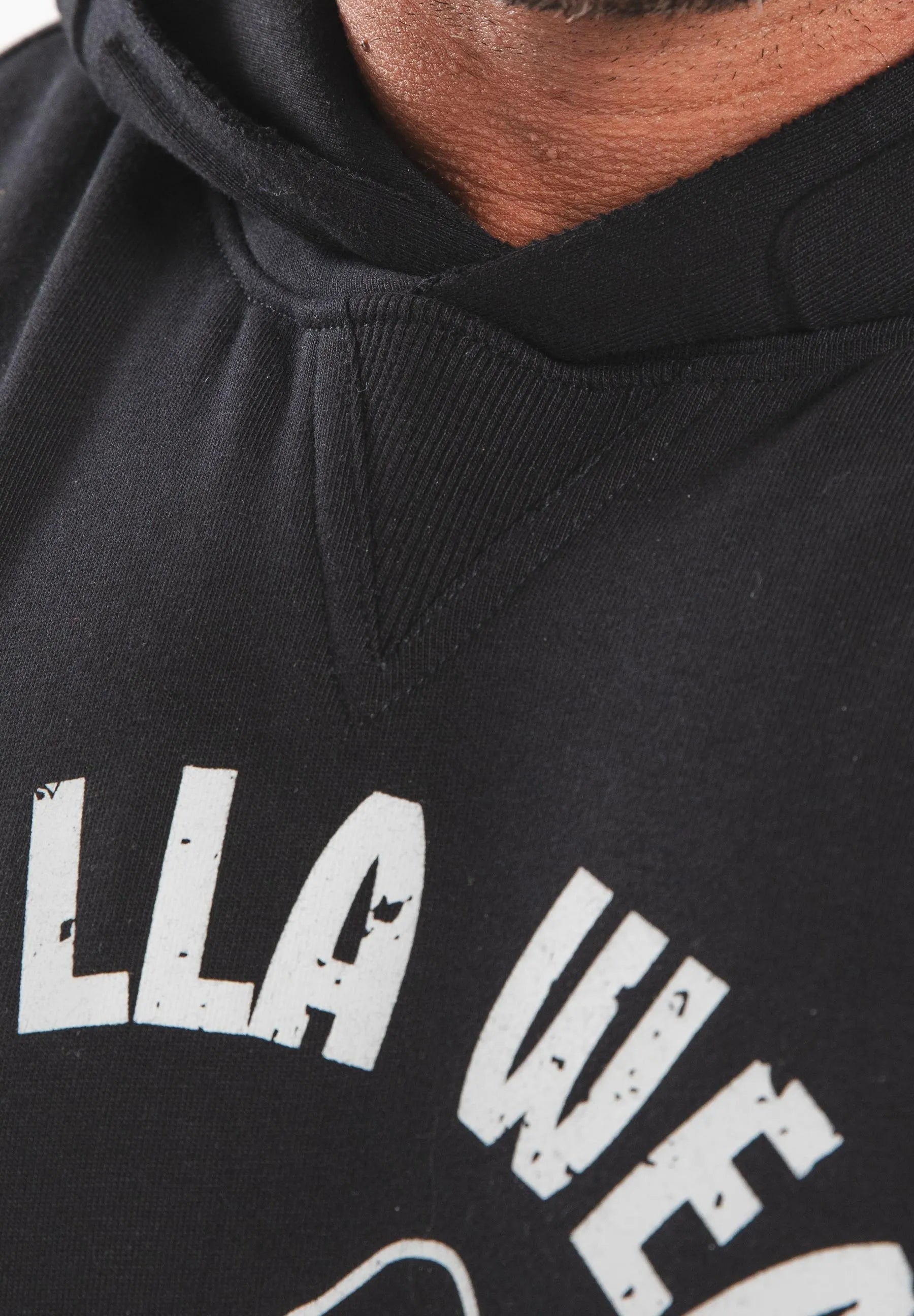 Gorilla Wear Marshall Sleeveless Hoodie, black