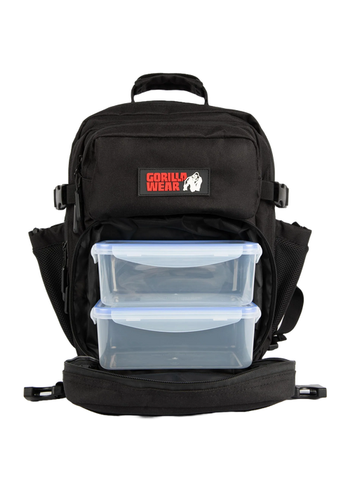 Gorilla Wear Clyde Meal Backpack, black