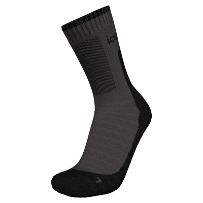Icebreacker, Merino Hike+ Medium Crew OBSIDIAN/BLACK - Dam
