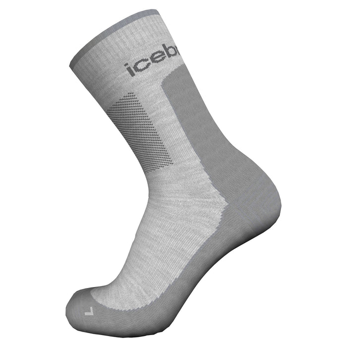 Icebreacker Merino Hike+ Medium Crew Grå - Herr