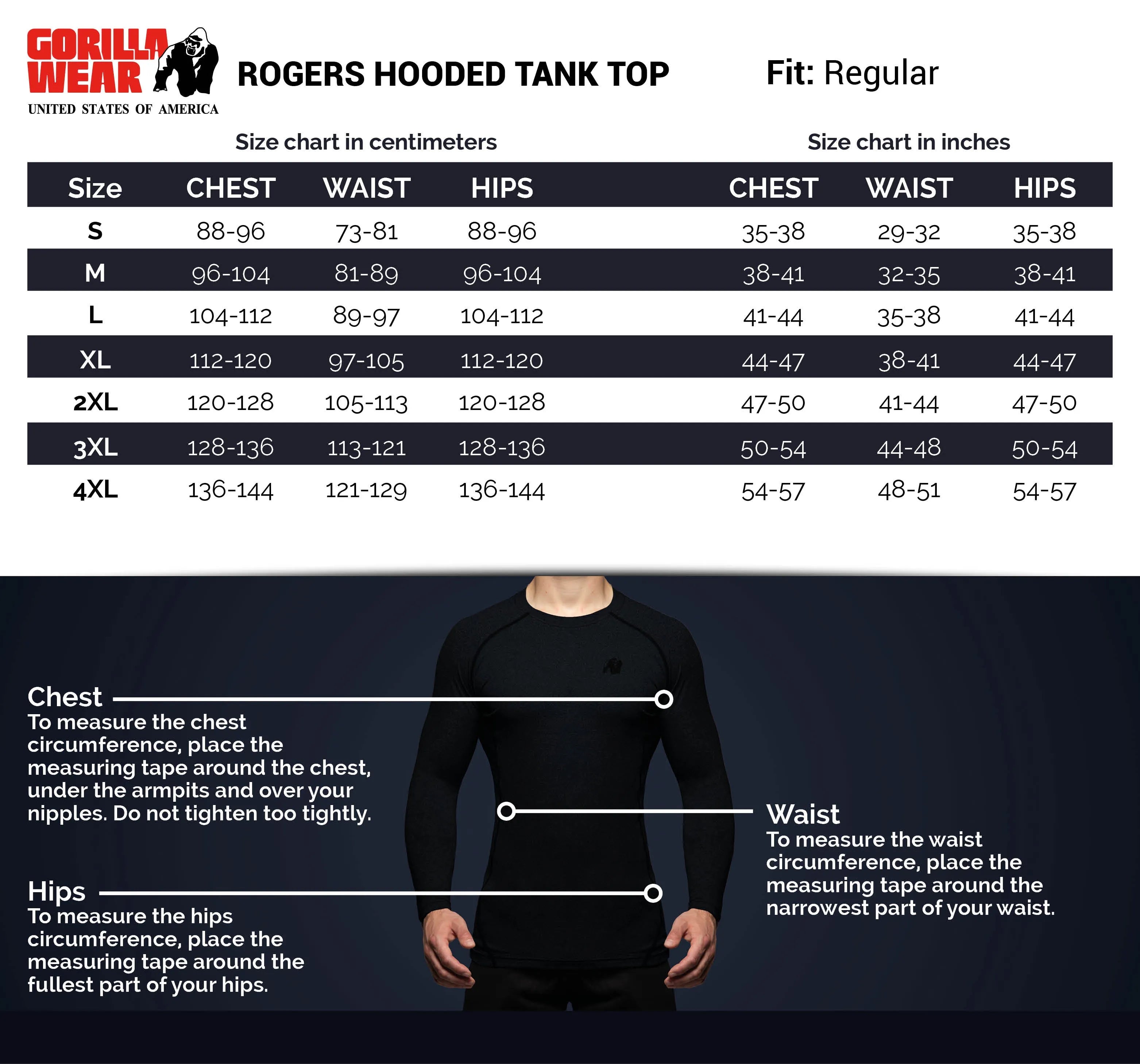 Gorilla Wear - Rogers Hooded Tank Top, army green