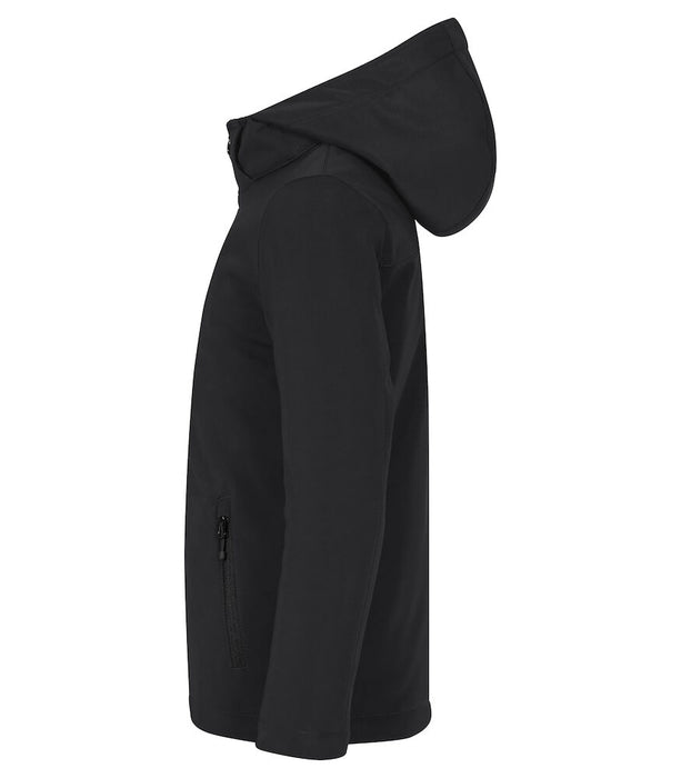 Clique Padded Hoody Softshell Jacka Junior - Svart