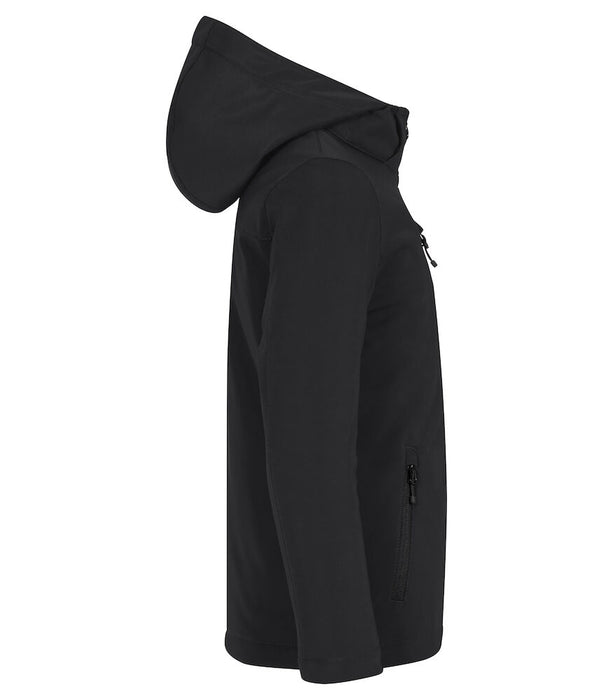 Clique Padded Hoody Softshell Jacka Junior - Svart