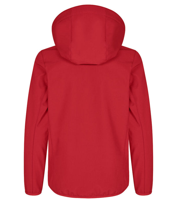 Clique Classic Softshell Jacket Junior – 3-lagers Jacka - Röd