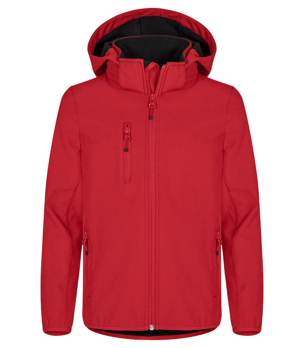 Clique Classic Softshell Jacket Junior – 3-lagers Jacka - Röd