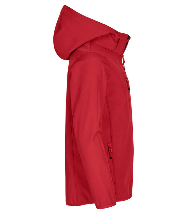Clique Classic Softshell Jacket Junior – 3-lagers Jacka - Röd
