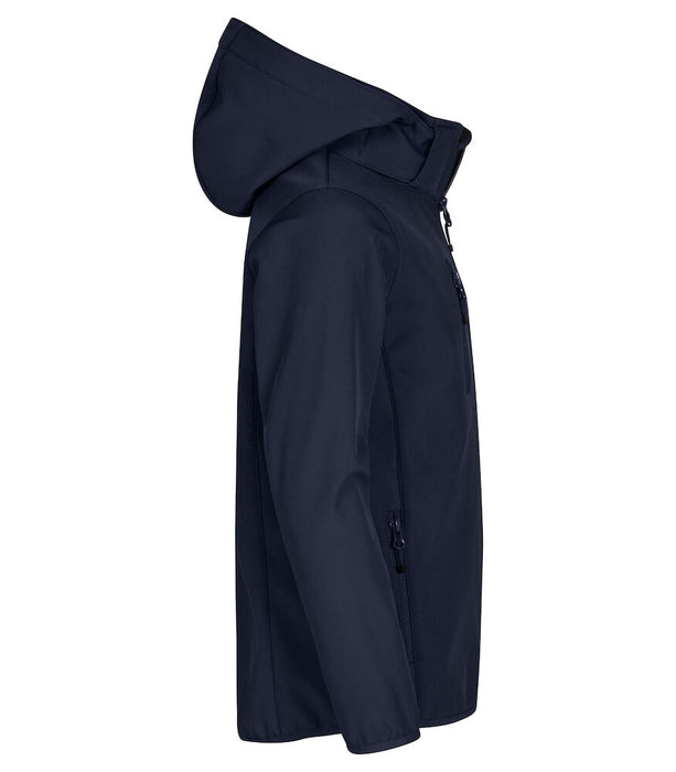 Clique Classic Softshell Jacket Junior – 3-lagers Jacka - Marinblå