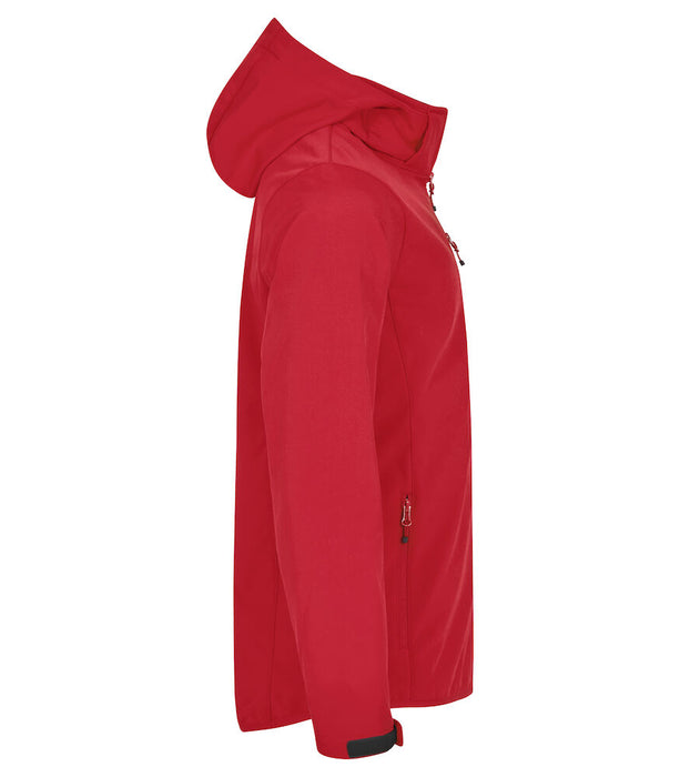Clique Classic Softshell Hoody – 3-Lagers Softshelljacka - Herr - Röd