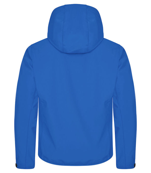 Clique Classic Softshell Hoody – 3-Lagers Softshelljacka - Herr - Blå