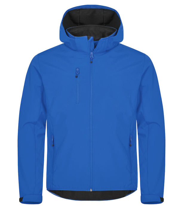 Clique Classic Softshell Hoody – 3-Lagers Softshelljacka - Herr - Blå