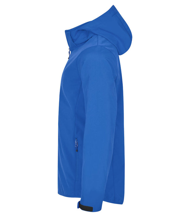 Clique Classic Softshell Hoody – 3-Lagers Softshelljacka - Herr - Blå