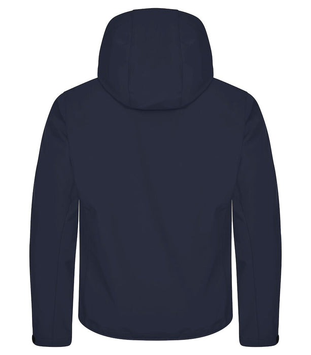 Clique Classic Softshell Hoody – 3-Lagers Softshelljacka - Herr - Marinblå