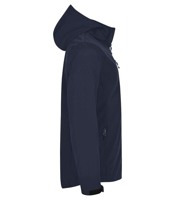 Clique Classic Softshell Hoody – 3-Lagers Softshelljacka - Herr - Marinblå