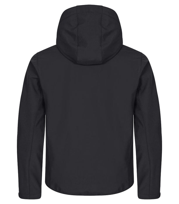 Clique Classic Softshell Hoody – 3-Lagers Softshelljacka - Herr - Svart
