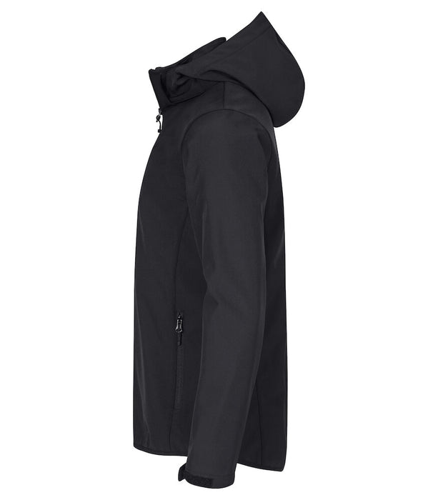 Clique Classic Softshell Hoody – 3-Lagers Softshelljacka - Herr - Svart