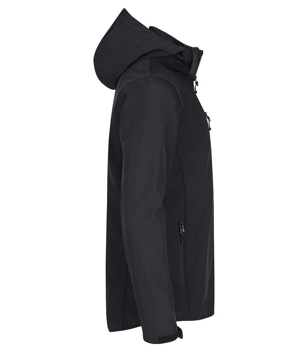 Clique Classic Softshell Hoody – 3-Lagers Softshelljacka - Herr - Svart