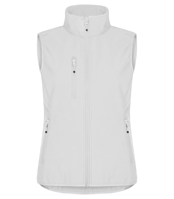 Clique Classic Softshell Väst Dam - Vit
