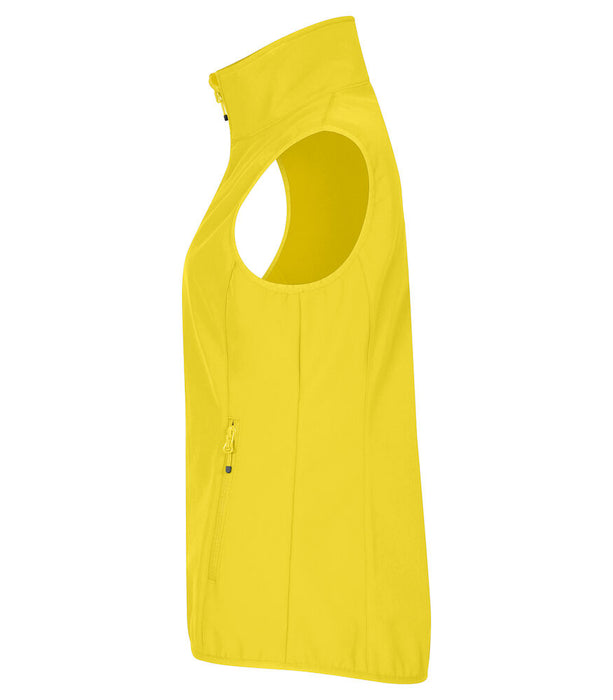 Clique Classic Softshell Väst Dam - Gul