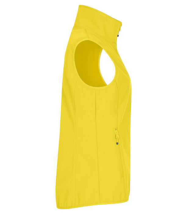 Clique Classic Softshell Väst Dam - Gul