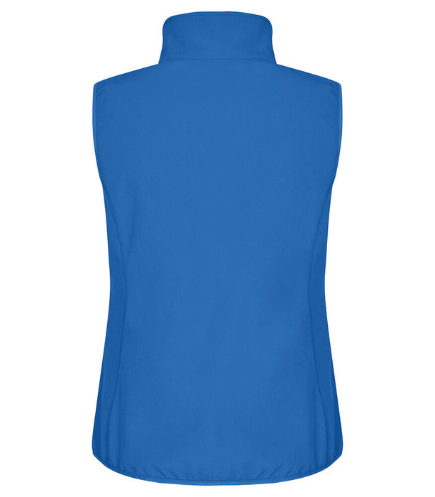 Clique Classic Softshell Väst Dam - Blå
