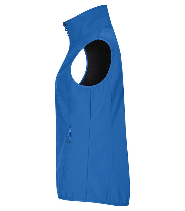Clique Classic Softshell Väst Dam - Blå