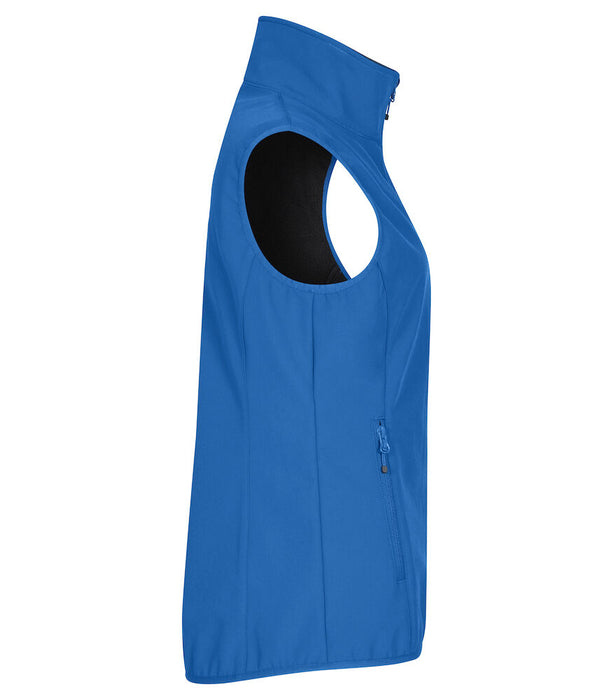 Clique Classic Softshell Väst Dam - Blå
