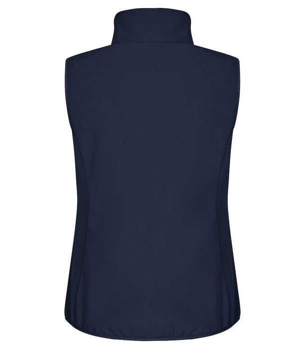 Clique Classic Softshell Väst Dam - Marinblå