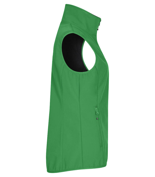 Clique Classic Softshell Väst Dam - Grön