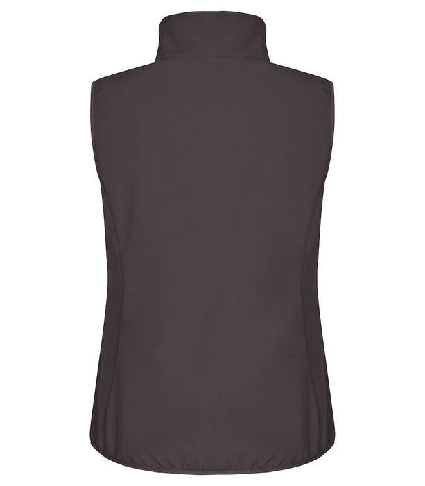 Clique Classic Softshell Väst Dam - Mörkgrå