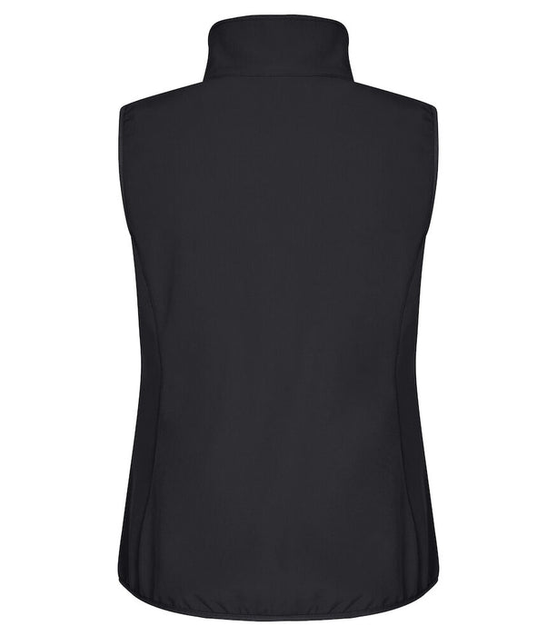 Clique Classic Softshell Väst Dam - Svart