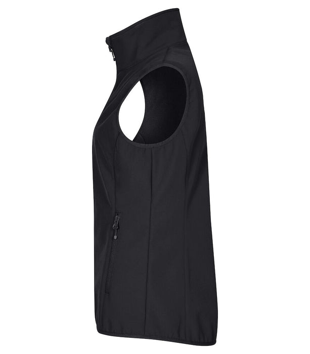Clique Classic Softshell Väst Dam - Svart