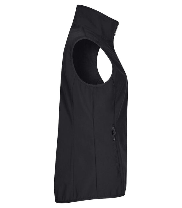 Clique Classic Softshell Väst Dam - Svart