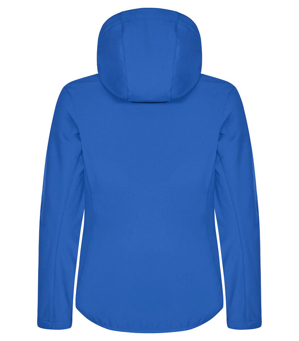 Clique Classic Softshell Hoody Women – 3-Lagers Softshelljacka - Dam - Blå