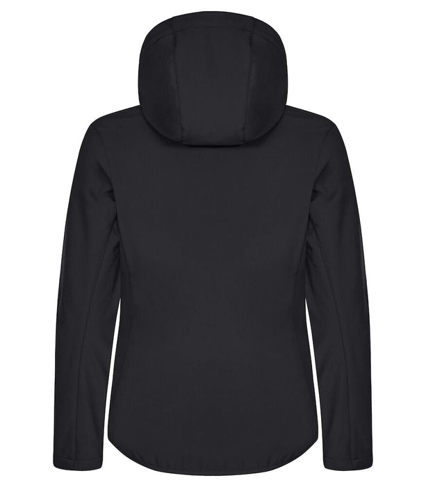 Clique Classic Softshell Hoody Women – 3-Lagers Softshelljacka - Dam - Svart
