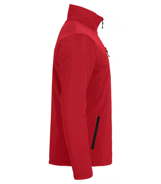 Clique Padded Softshell Jacket – Vadderad Softshelljacka för Herr - Röd