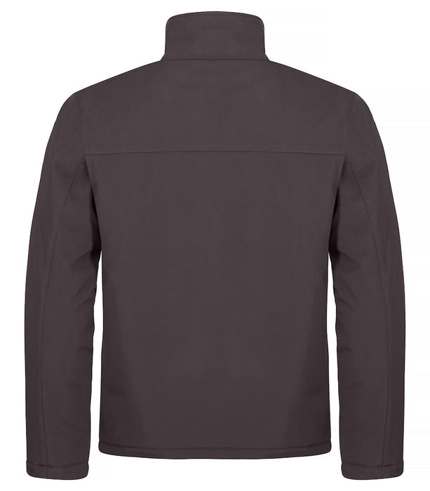 Clique Padded Softshell Jacket – Vadderad Softshelljacka för Herr - Mörkgrå