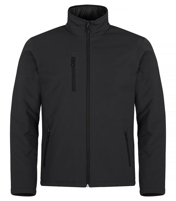 Clique Padded Softshell Jacket – Vadderad Softshelljacka för Herr - Svart