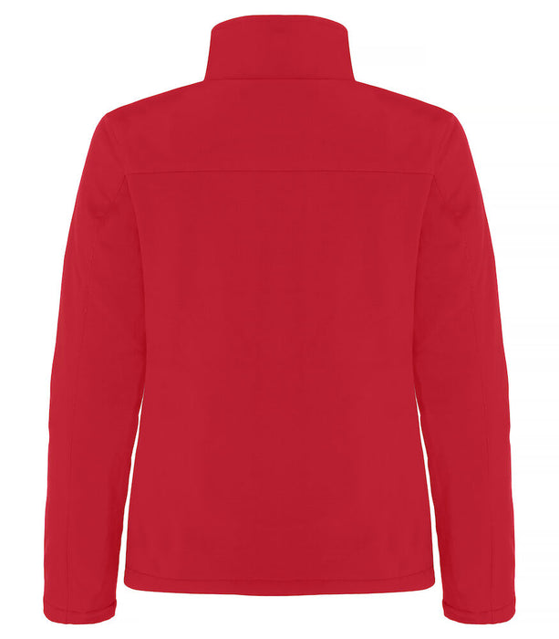 Clique Padded Softshell – Vadderad Softshelljacka för Dam - Röd